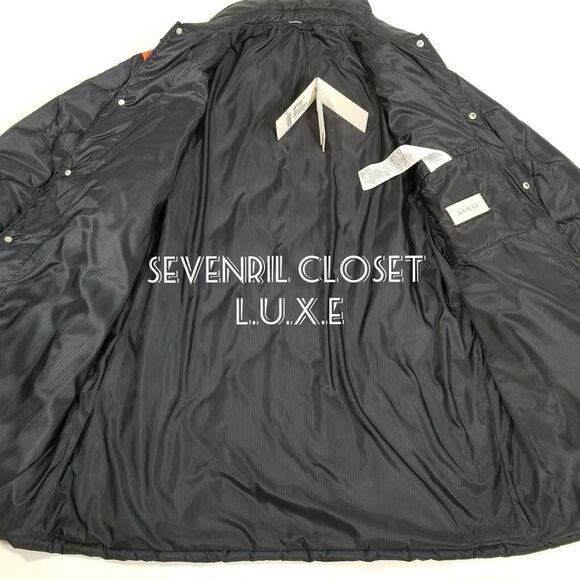 GUCCI GG 54 EU/ XL US Zaboo Ripstop Lightweight Quilted Chevron Jacket NWT $2800 - Picture 6 of 11